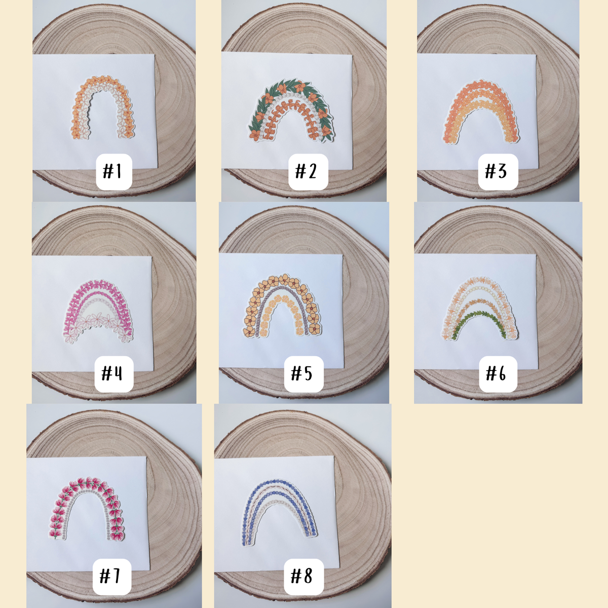 Pua Rainbow Sticker