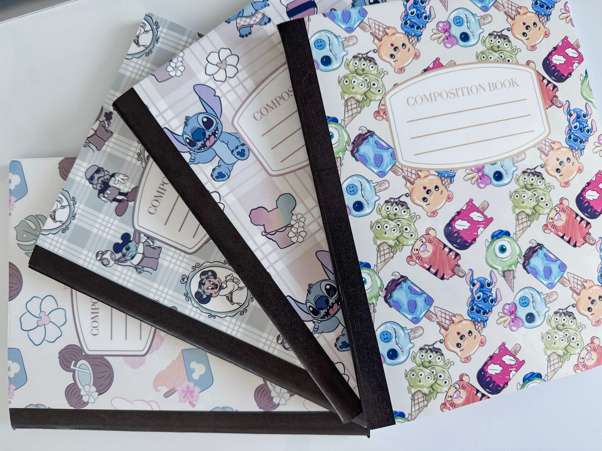 Magical Park Inspired Composition Notebooks