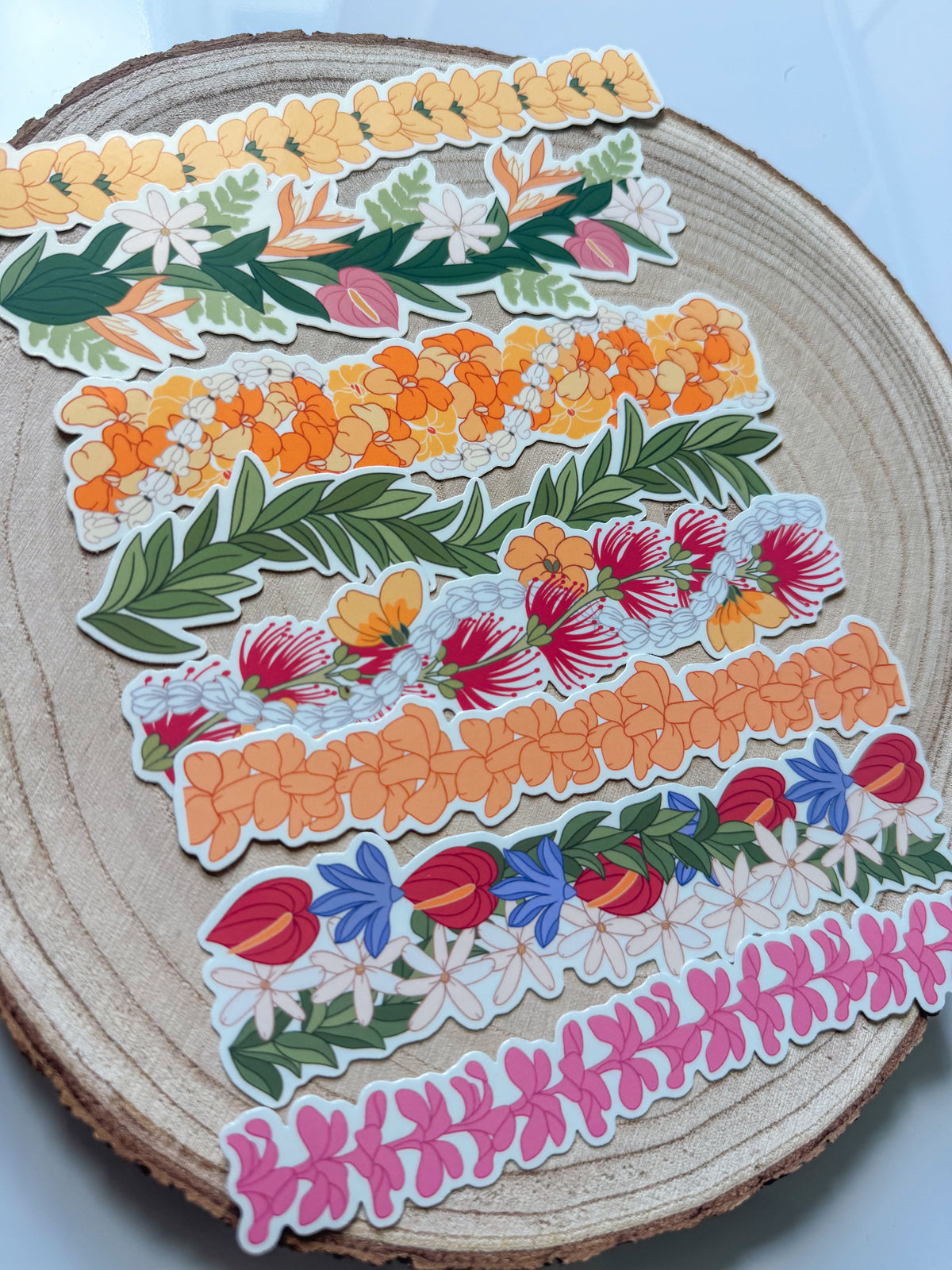 Lei Strand Sticker
