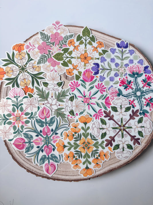 Pua Quilt Sticker