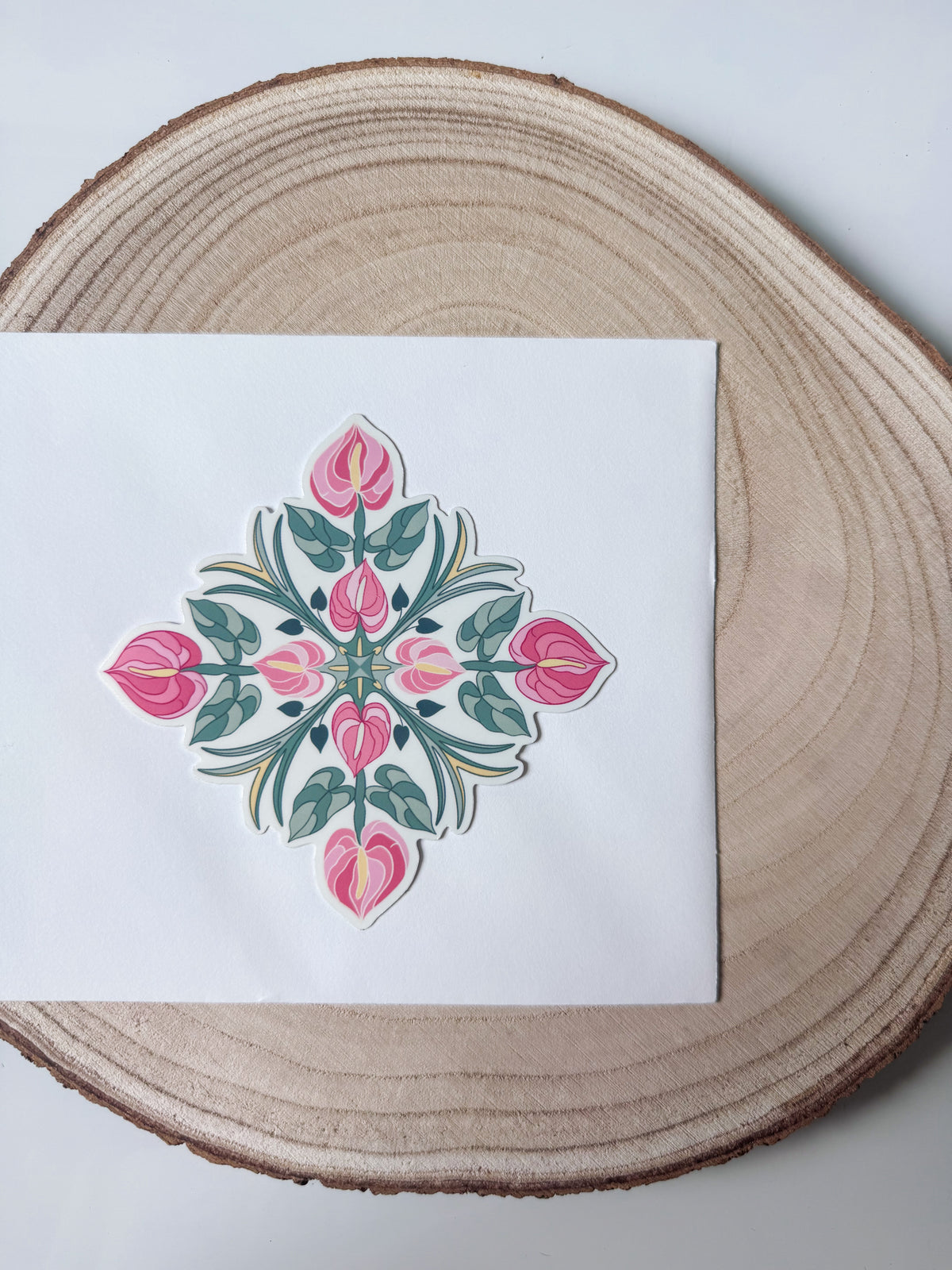Pua Quilt Sticker