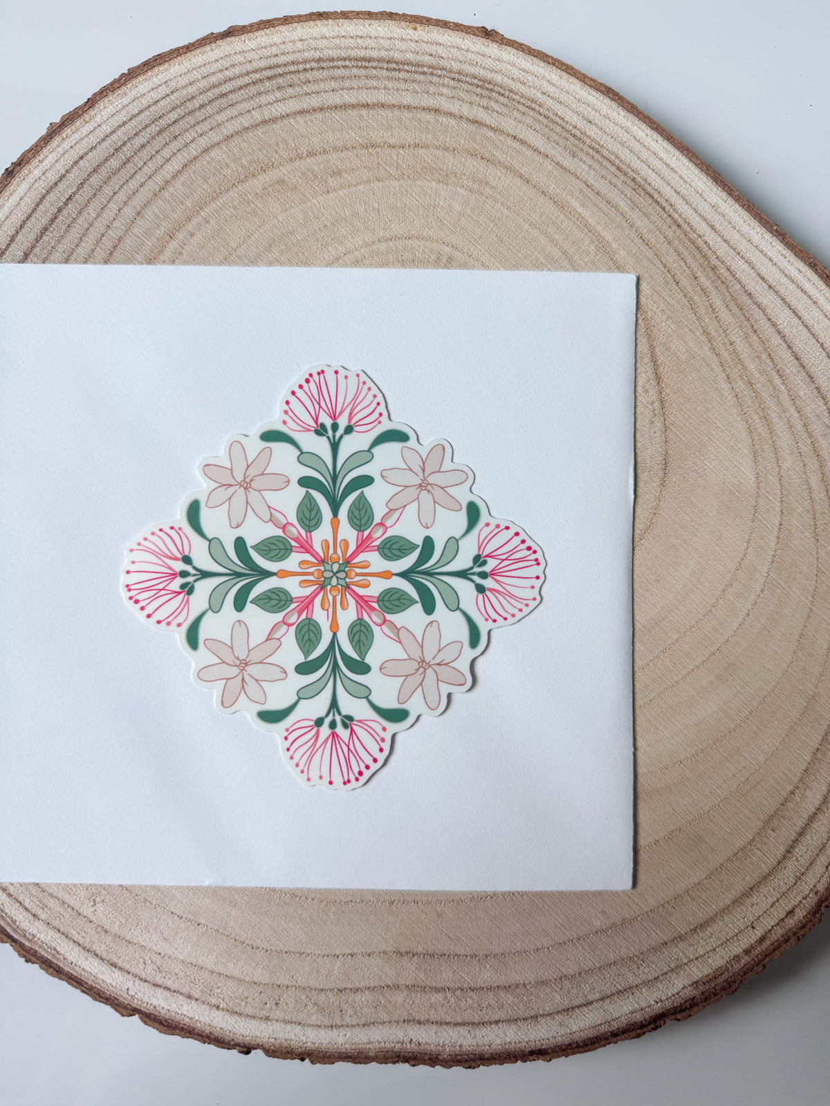 Pua Quilt Sticker