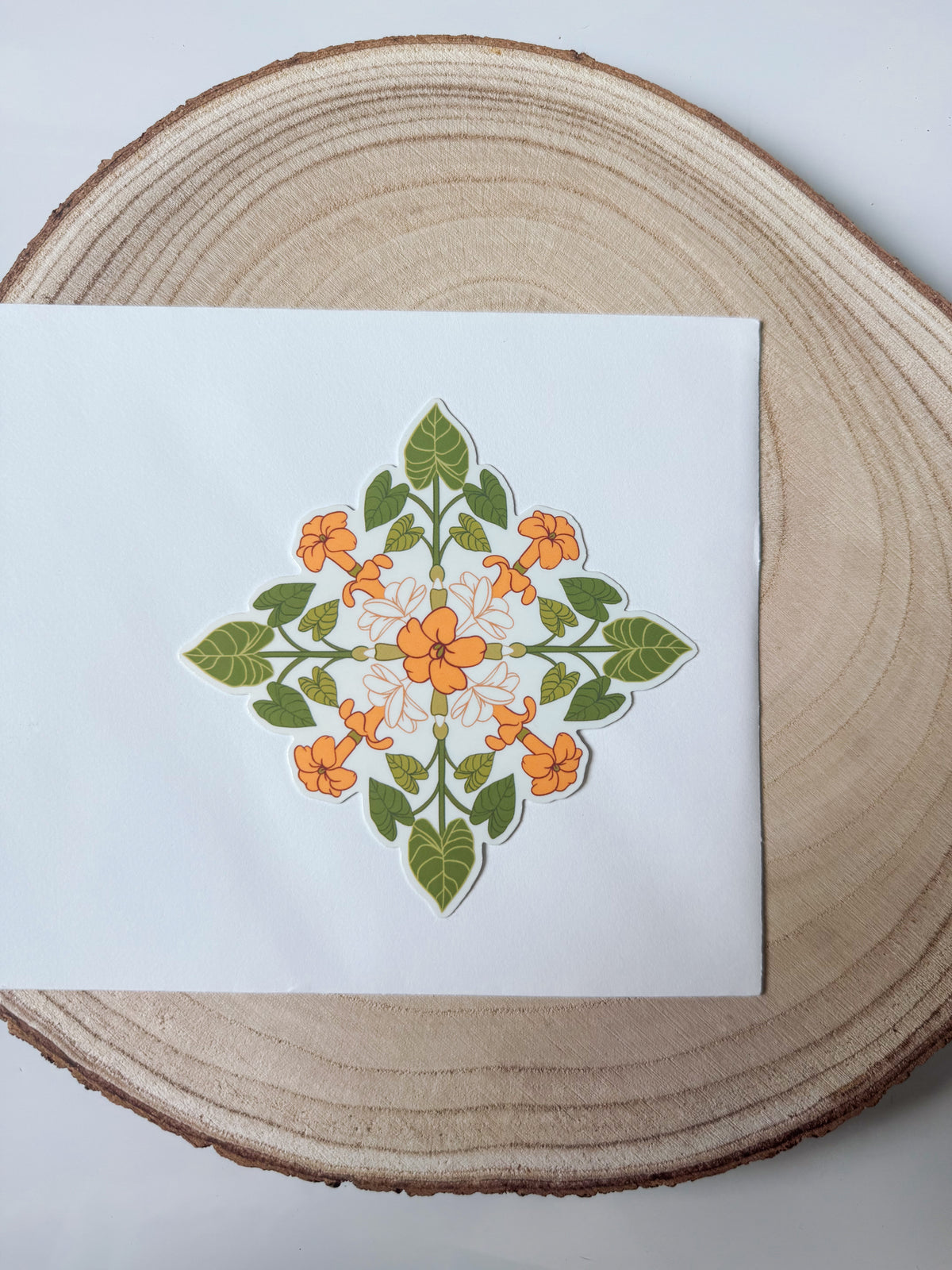 Pua Quilt Sticker