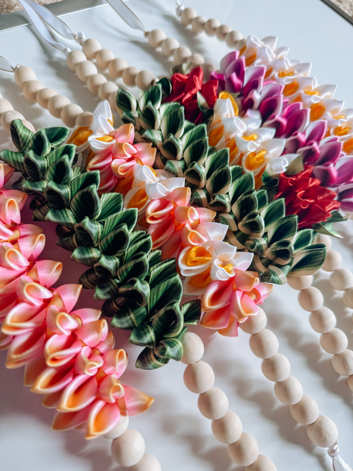 Customizable Aloha Car Lei