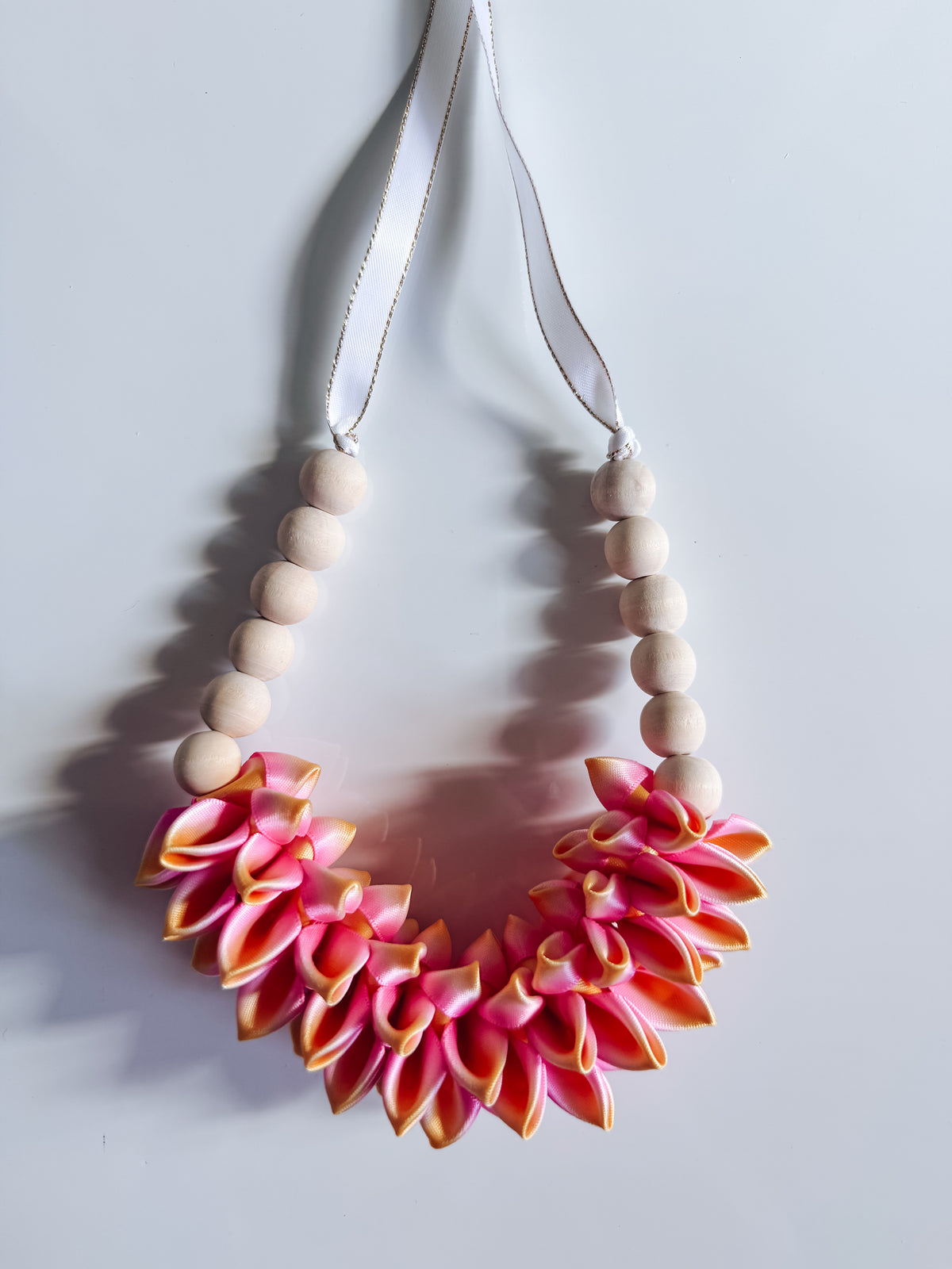 Pink Plumeria Car Lei