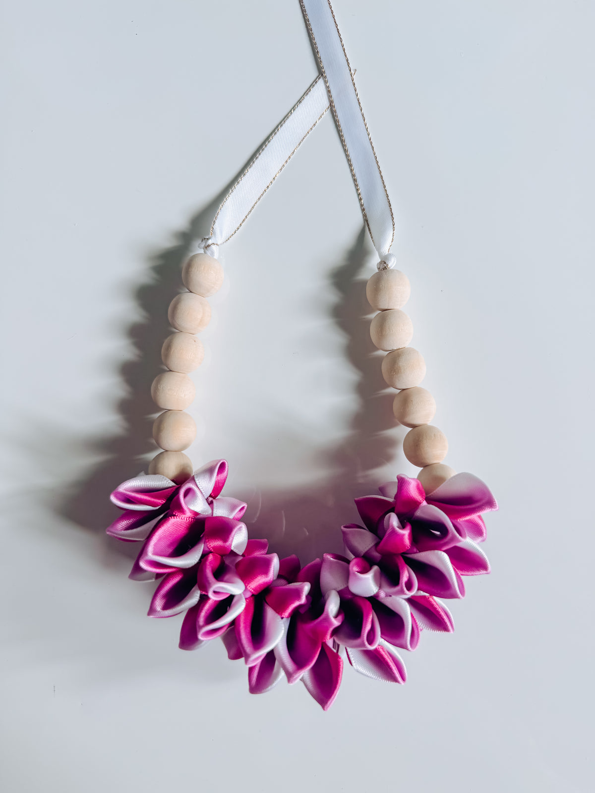 Purple Orchid Car Lei