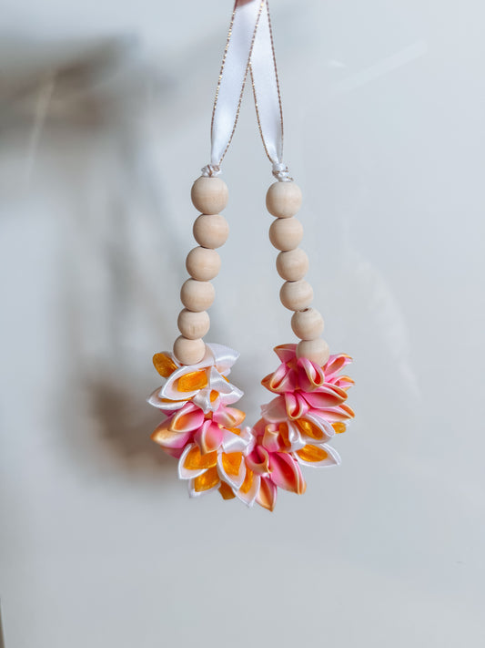 Mixed Plumeria Car Lei